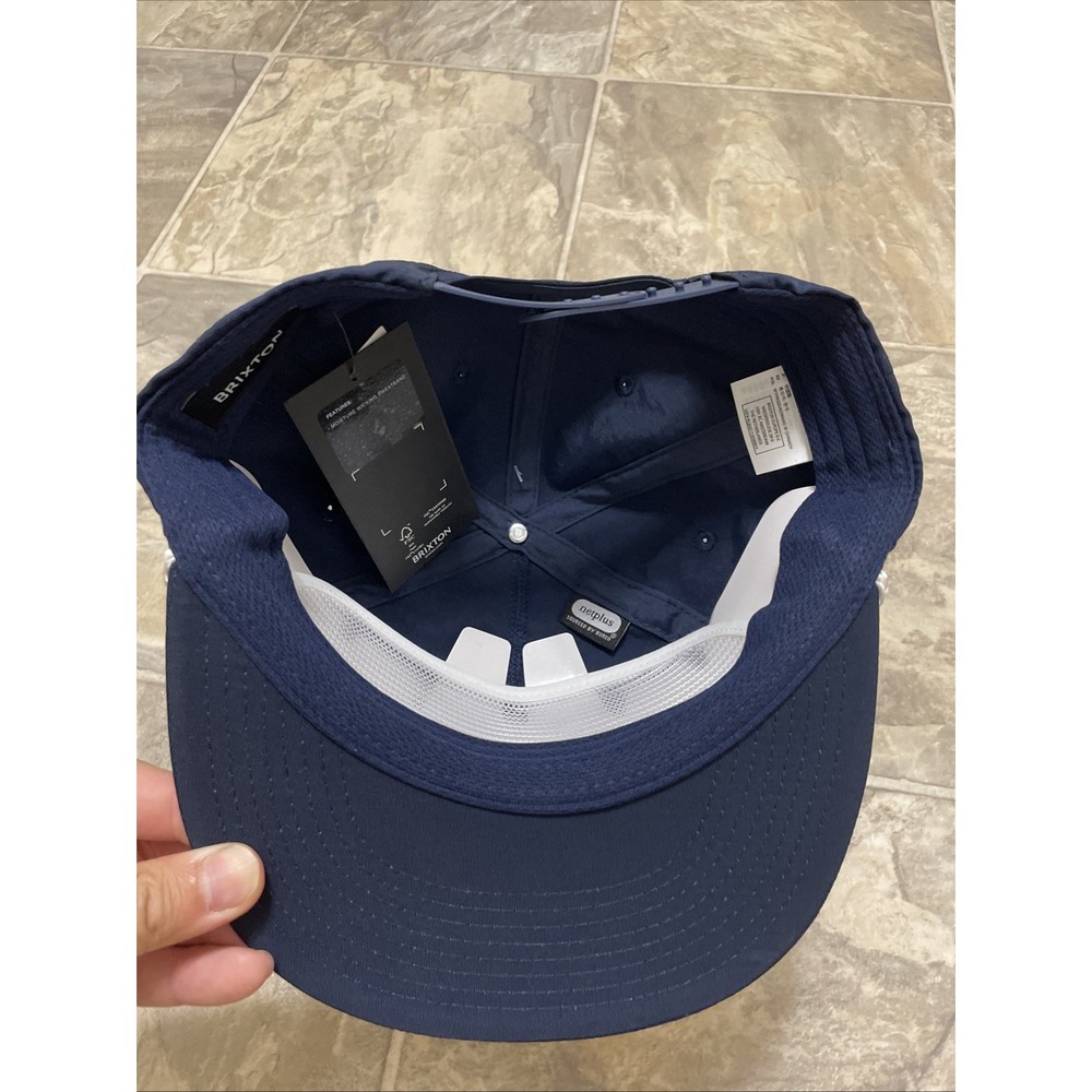 Neon Formula Brixton Co Racing Team Snapback Navy One Size Race Day Collection - Picture 4 of 6